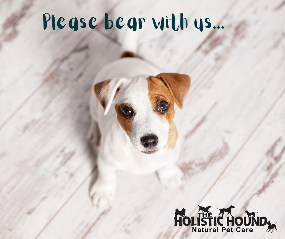 Please Bear with us - Delivery of Orders from 4th October 2023