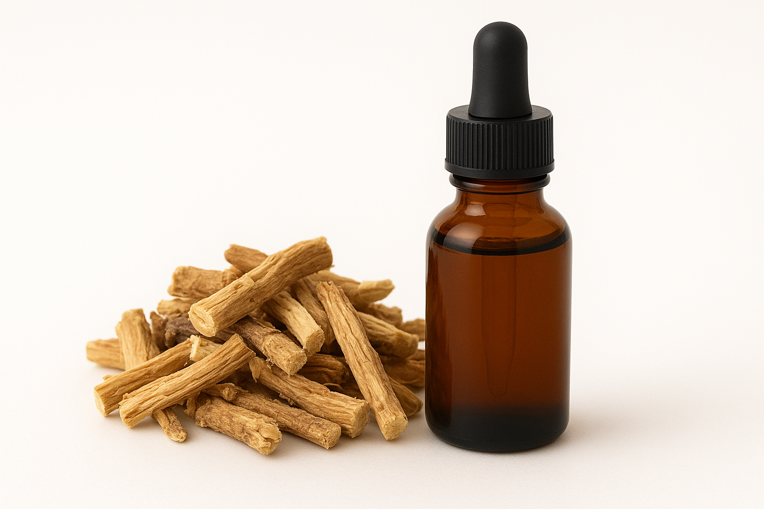Licorice Root: Glycyrrhiza glabra L. Rad Tr 1:3 25%
